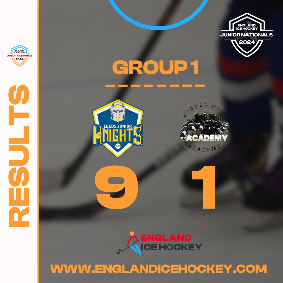 U12 Nationals: Game 1 result.  <a href="/LeedsJrKnights/">Leeds Junior Knights</a> off and running!