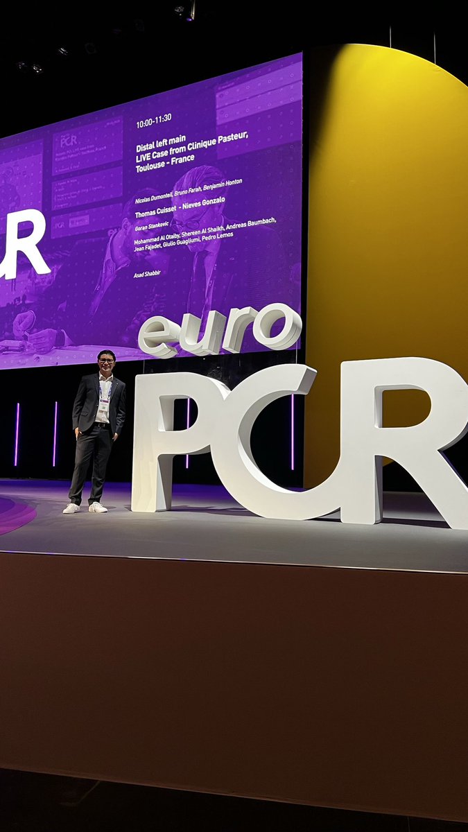 Last year in the most iconic Room of the #EuroPCR @PCRonline