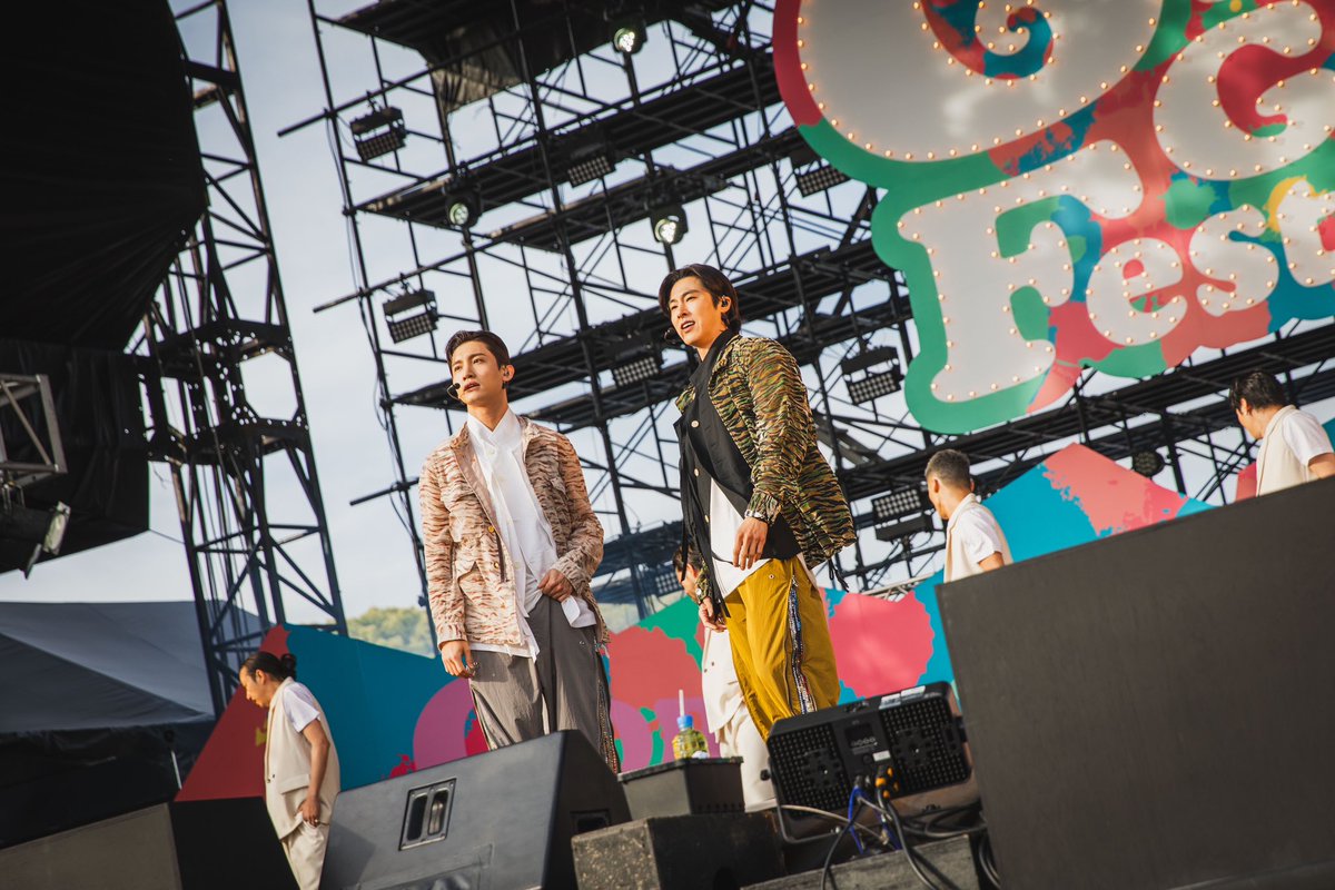 📷 TVXQ! se apresentou no Gobu Gobu Festival em Osaka, Japão (11.05.24)