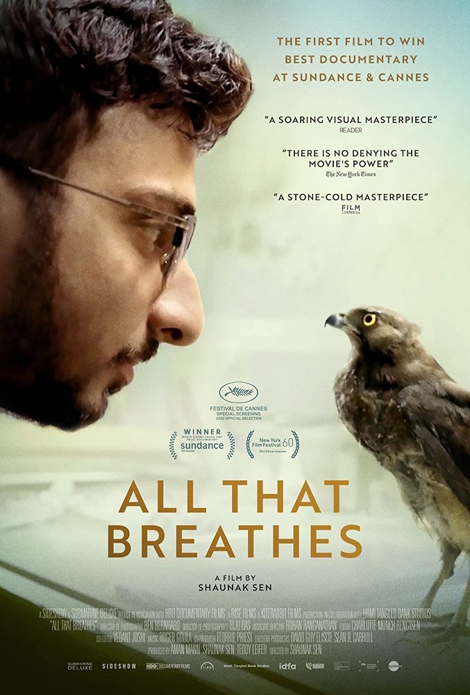 🕊️No podemos estar más de acuerdo. Y esa edición no fue la única película premiada con los pájaros como protagonistas: la magnífica «All That Breathes», de Shaunak Sen, ganó el primer premio de la sección #TiempoDeHistoria de la #67Seminci