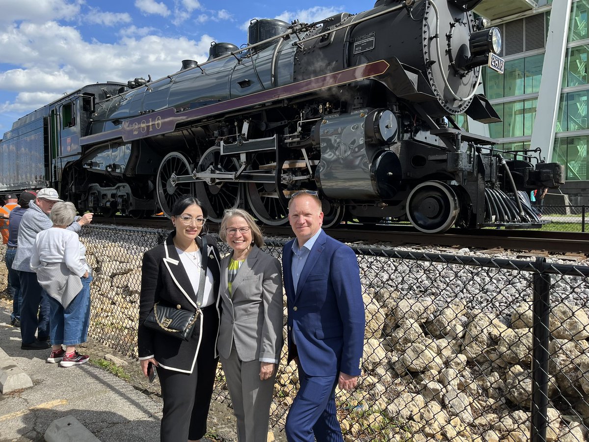 You don’t have to be a train aficionado to be enthralled with the Davenport stop of the mobile museum of CPKC’s restored 2816 Empress steam locomotive. Over 94 years young, beautifully restored, and you can still experience it today!