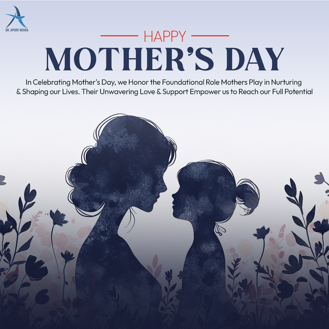 Happy Mother's Day to all the amazing moms! Your strength and resilience inspire us every day, just like the bones and joints we care for. Here's to celebrating you and all that you do.
.
.
.
#DrApurv #Orthopedicsurgeon #FestiveGreetings #DrApurvMehra #MothersDay #OrthopedicsCare