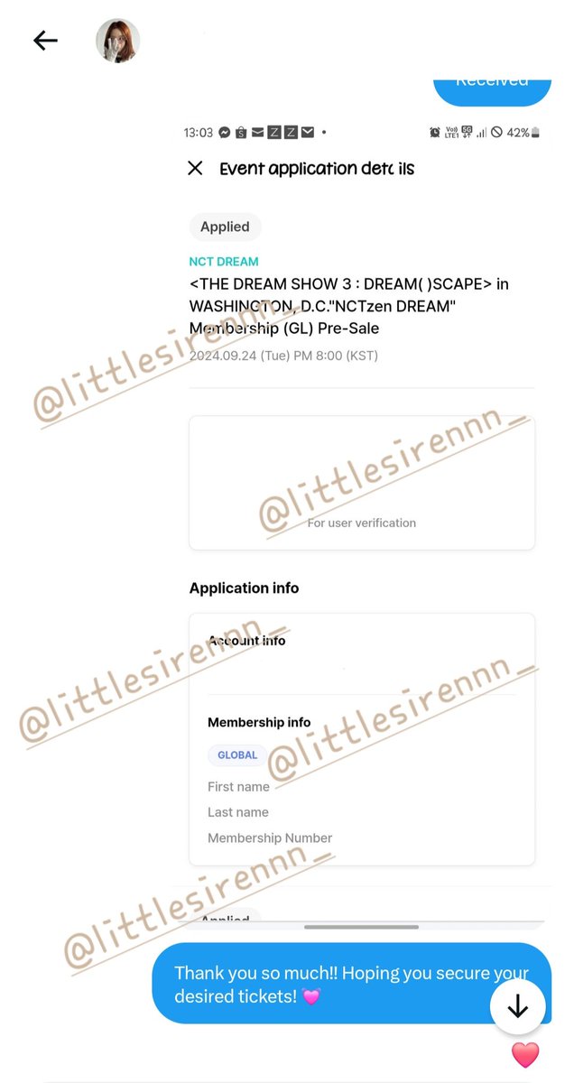 wts wtr lfb nct dream tds3 weverse membership presale codes us eu latam london paris berlin copenhagen rotterdam chicago washington belmont park fort worth oakland los angeles mexico santiago sao paulo bogota Proofs!