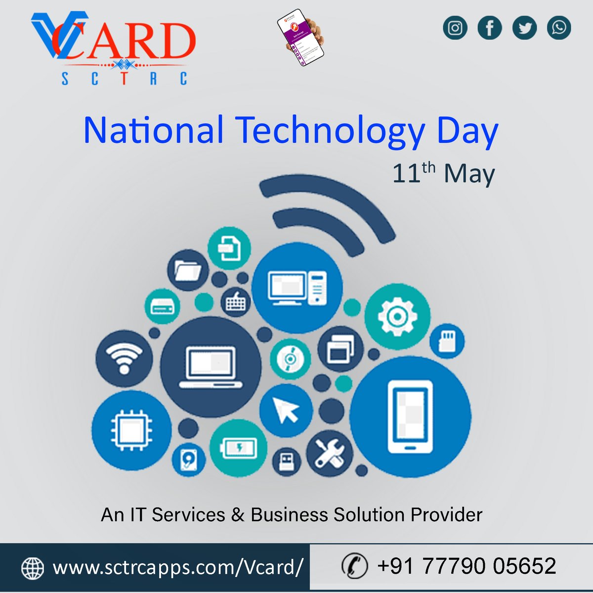 #nationaltechnologyday #technology #itcompany #softconcept #visnagar