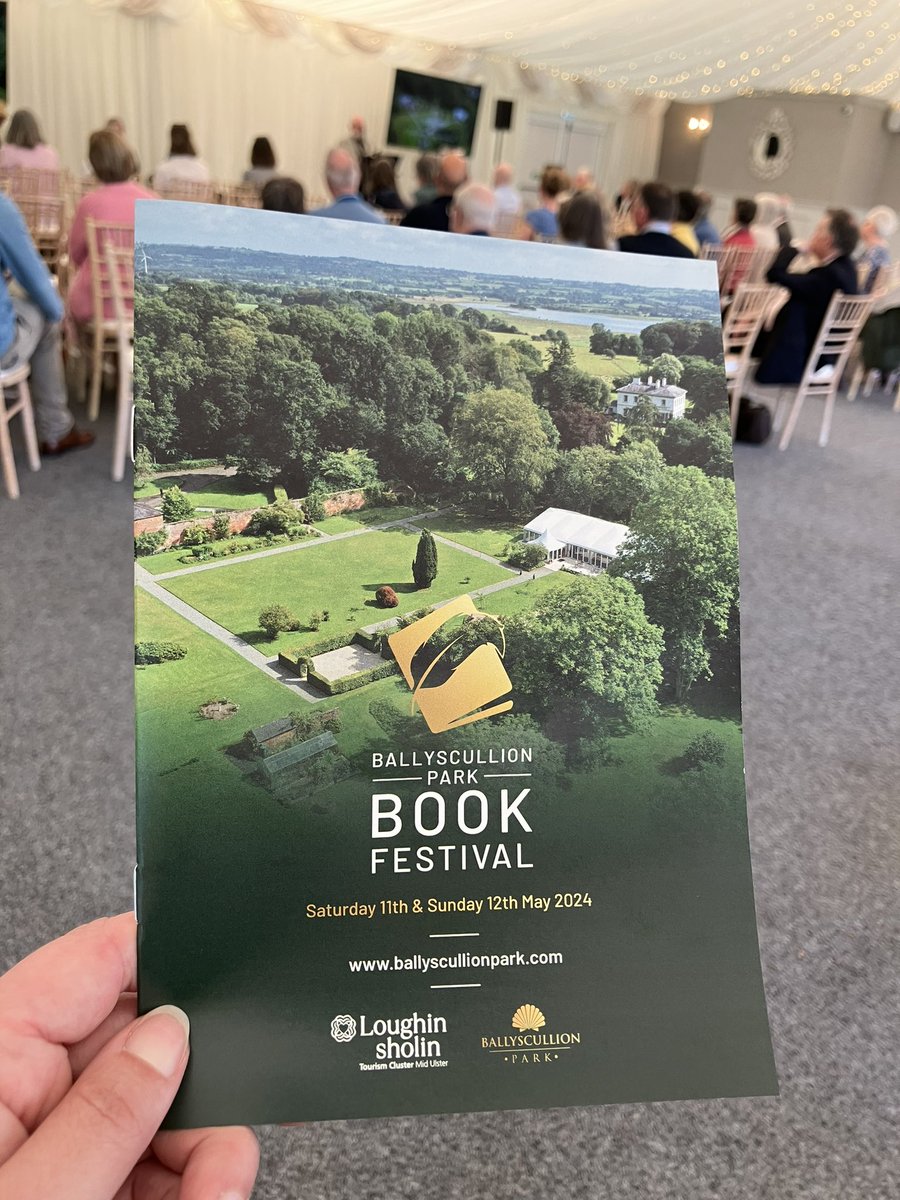 Rachael Harriott (@rcb35) on Twitter photo Beautiful setting at the first Ballyscullion Park Book Festival. Fantastic to see <a href="/Heresmehere/">Glenn Patterson</a> opening the festival.
Good luck to the team.
<a href="/_ballyscullion/">ballyscullion park</a> <a href="/VisitMidUlster/">VisitMidUlster</a> <a href="/discoverirl/">Discover Ireland</a> <a href="/DiscoverNI/">Northern Ireland</a> Beautiful setting at the first Ballyscullion Park Book Festival. Fantastic to see <a href="/Heresmehere/">Glenn Patterson</a> opening the festival.
Good luck to the team.
<a href="/_ballyscullion/">ballyscullion park</a> <a href="/VisitMidUlster/">VisitMidUlster</a> <a href="/discoverirl/">Discover Ireland</a> <a href="/DiscoverNI/">Northern Ireland</a>