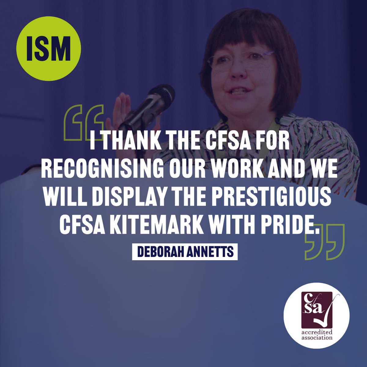 The ISM has been awarded a prestigious new kitemark by the Council for Subject Associations, recognising the ‘exemplary work’ we do as a subject association. 👇 @C4Subject_Assoc loom.ly/KlljJpk