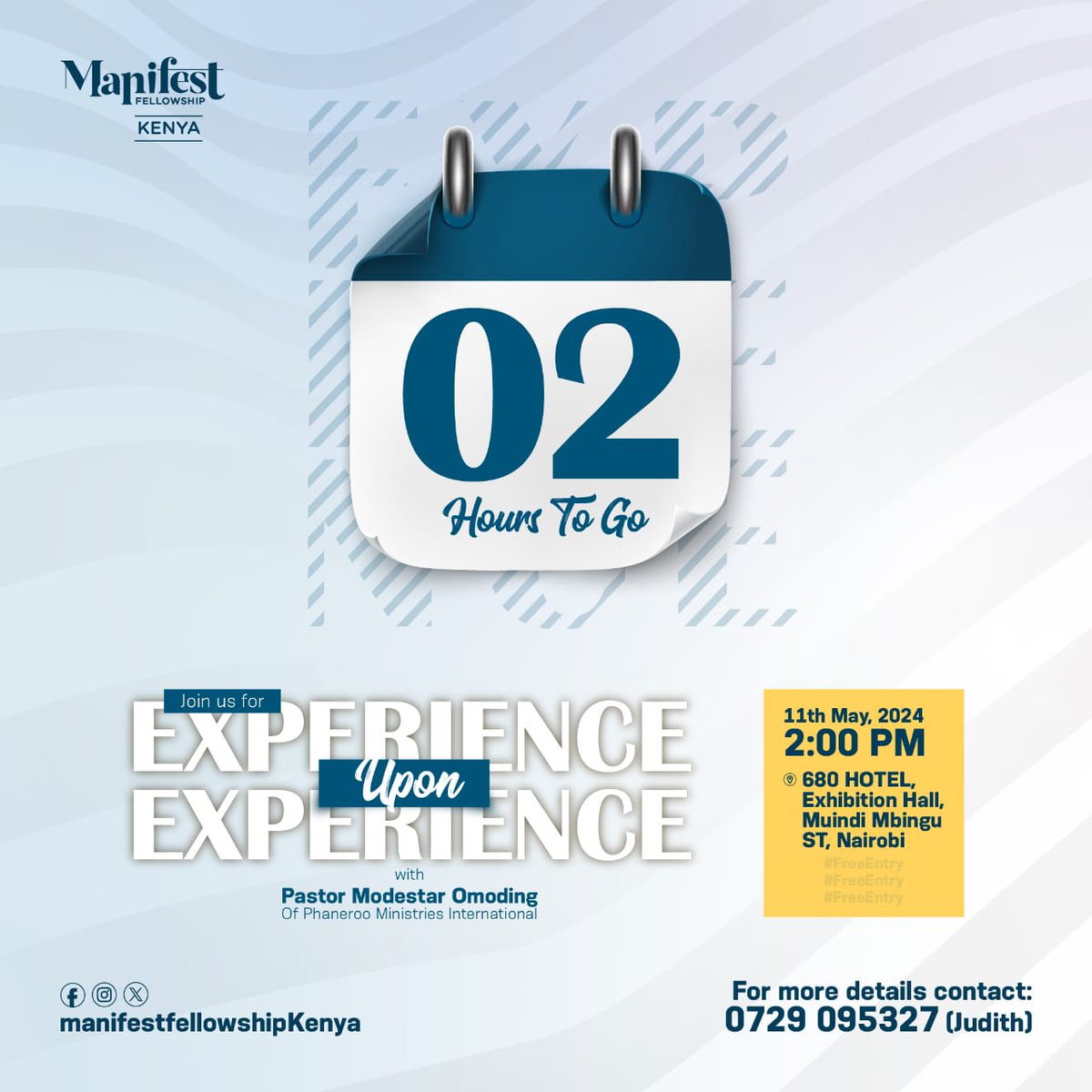 ```2 HOURS TO GO```

#ExperienceUponExperience
#BringAFriend