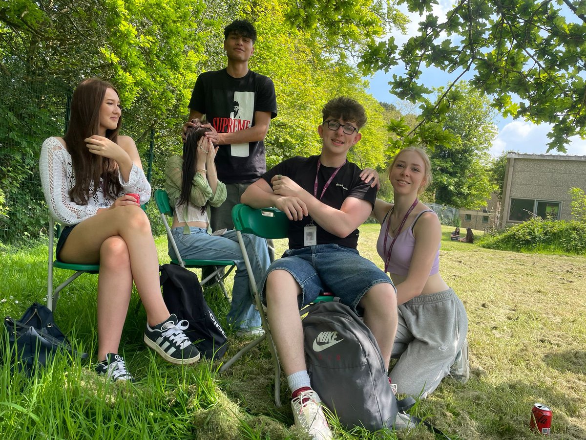 Yesterday we celebrated Year 13s final day of College. We were treated to sunshine for the end of year pizza and picnic. We are proud of all of their successes and are ready to support them over the next few weeks. #youhavegotthis