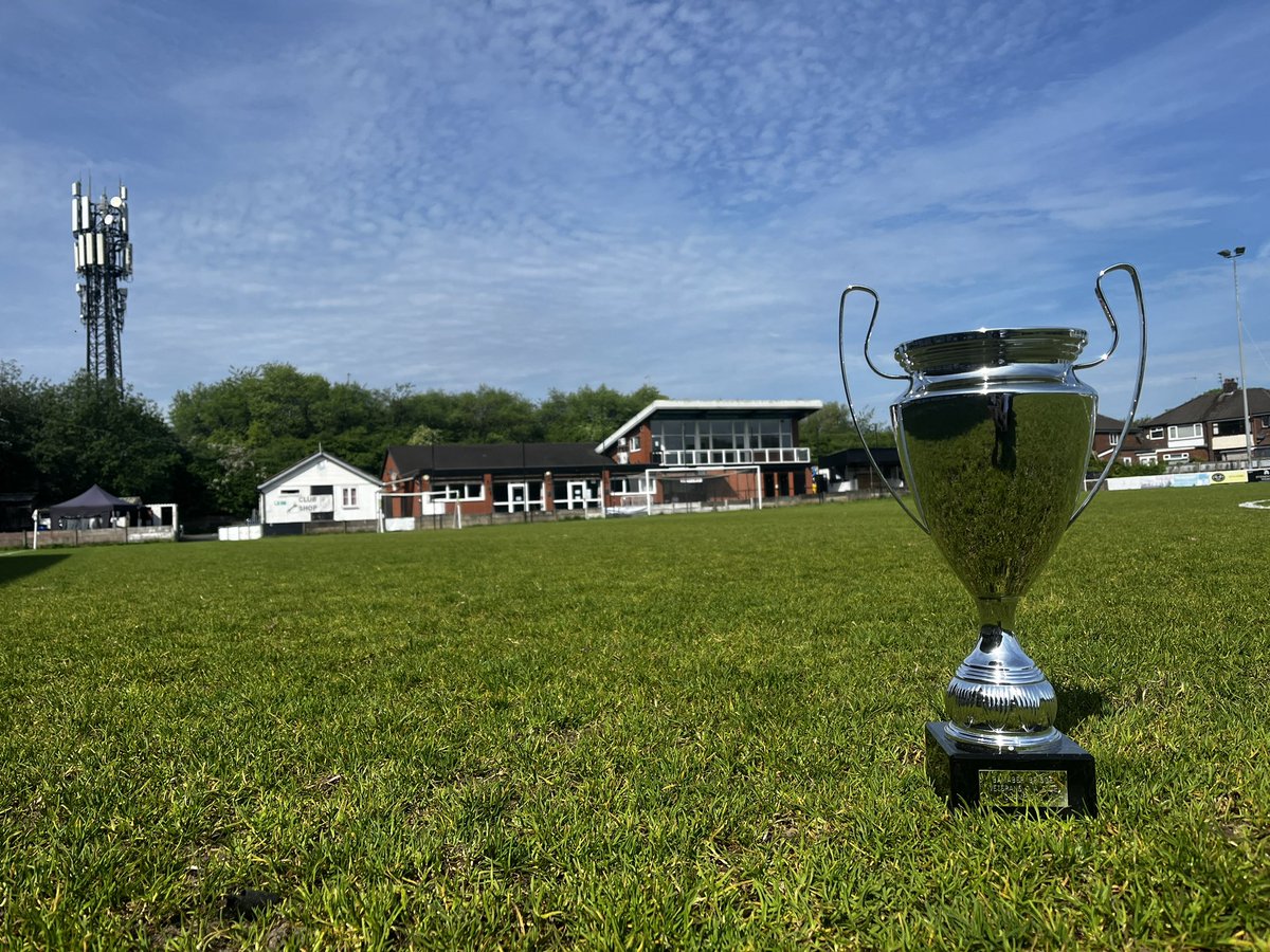 The trophy is set! The trophy is set for today’s vets 7 a-side tournament