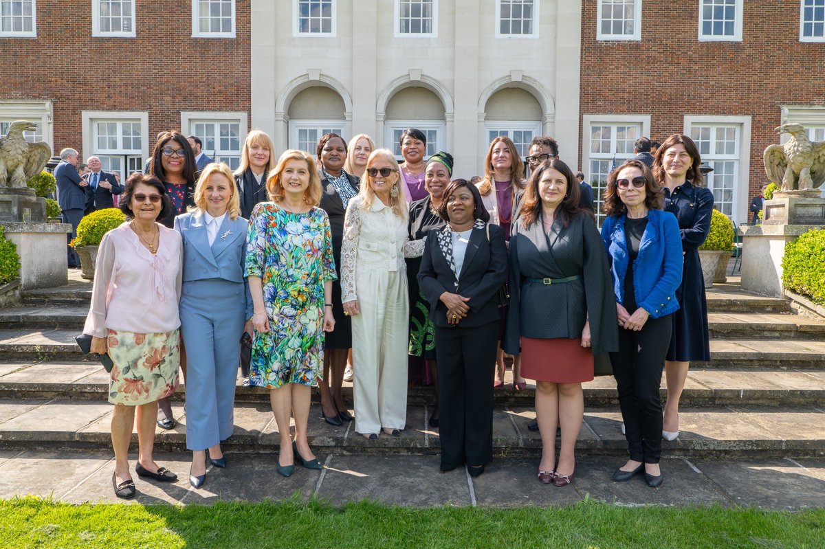 This week, on a beautiful sunny day in London, I welcomed Ambassador's and heads of mission based in the UK to celebrate our diplomatic ties. It was also great to see so many women leaders representing their countries.