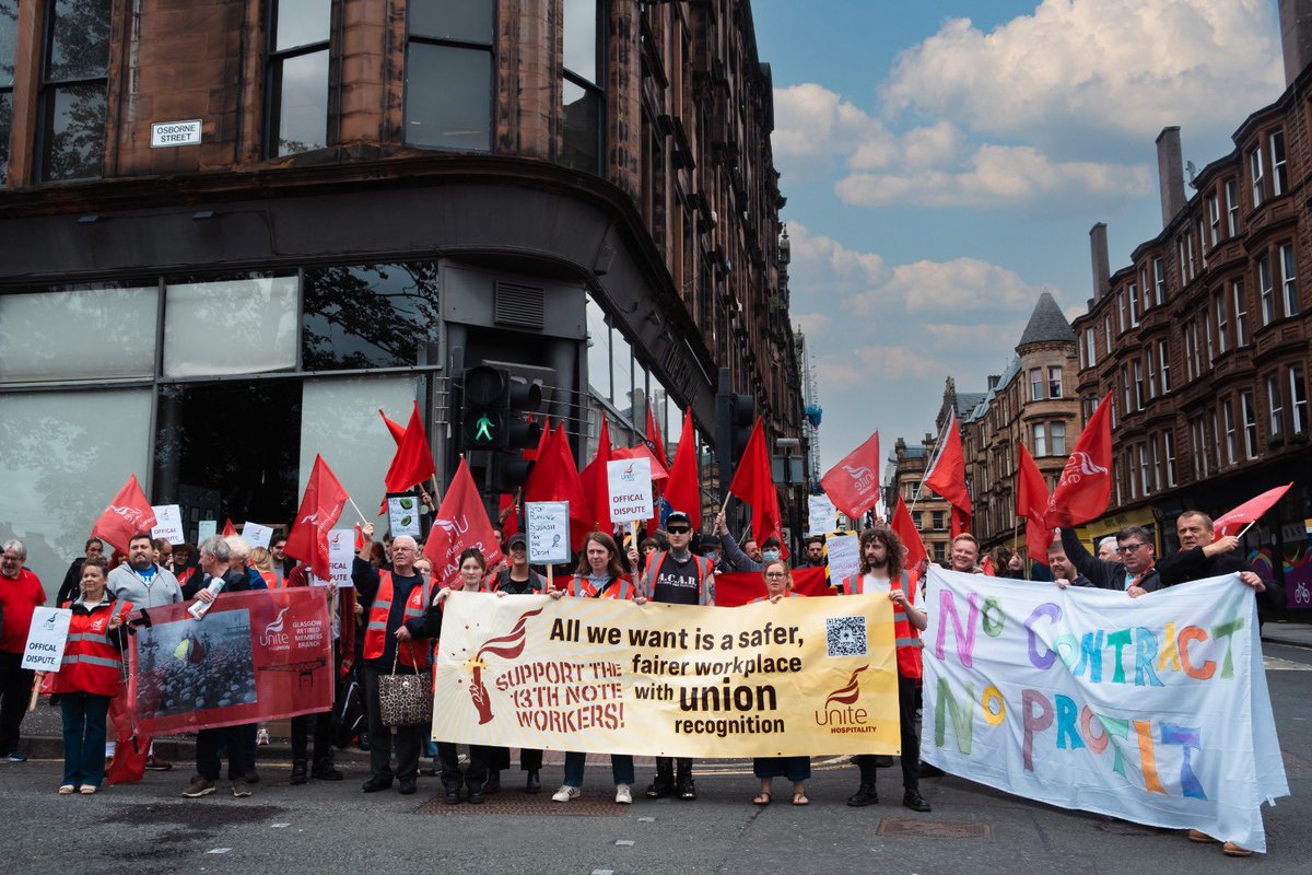 📣 Please support our campaign to reopen the 13th Note as a workers’ cooperative by signing our petition to Glasgow City Council and City Properties! 🚨 We bid for the lease THIS MONTH - more to follow! megaphone.org.uk/petitions/save…