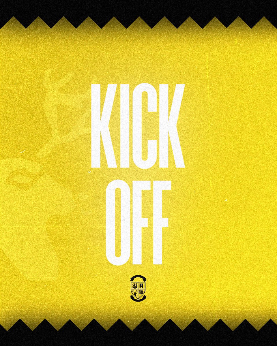 1’ - And we’re underway at Coach Road. 0-0