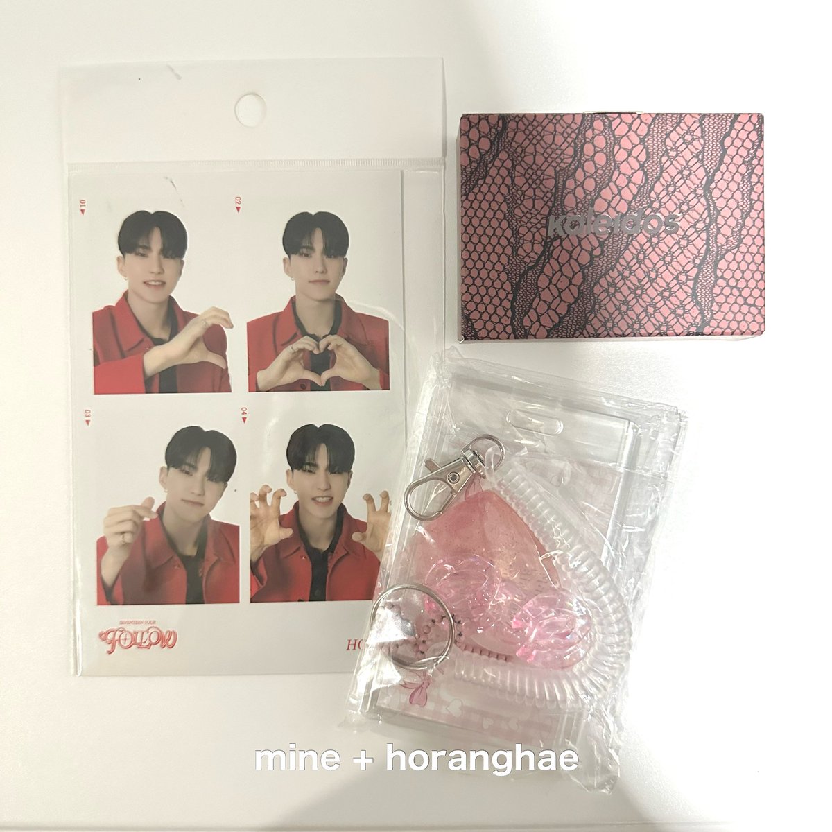 free claim GRAND PRIZE!

hoshi 4-cut + pc holder + kaleidos makeup 
 • mbf us
 • must RT!
 • reply mine & the code sa photo (not required na yung plus sign)

will roleta all retweets & choose a winner pagka-sold out ng weverse LD pcs na ipopost ko ng 6PM :)

#kkumafreeclaims