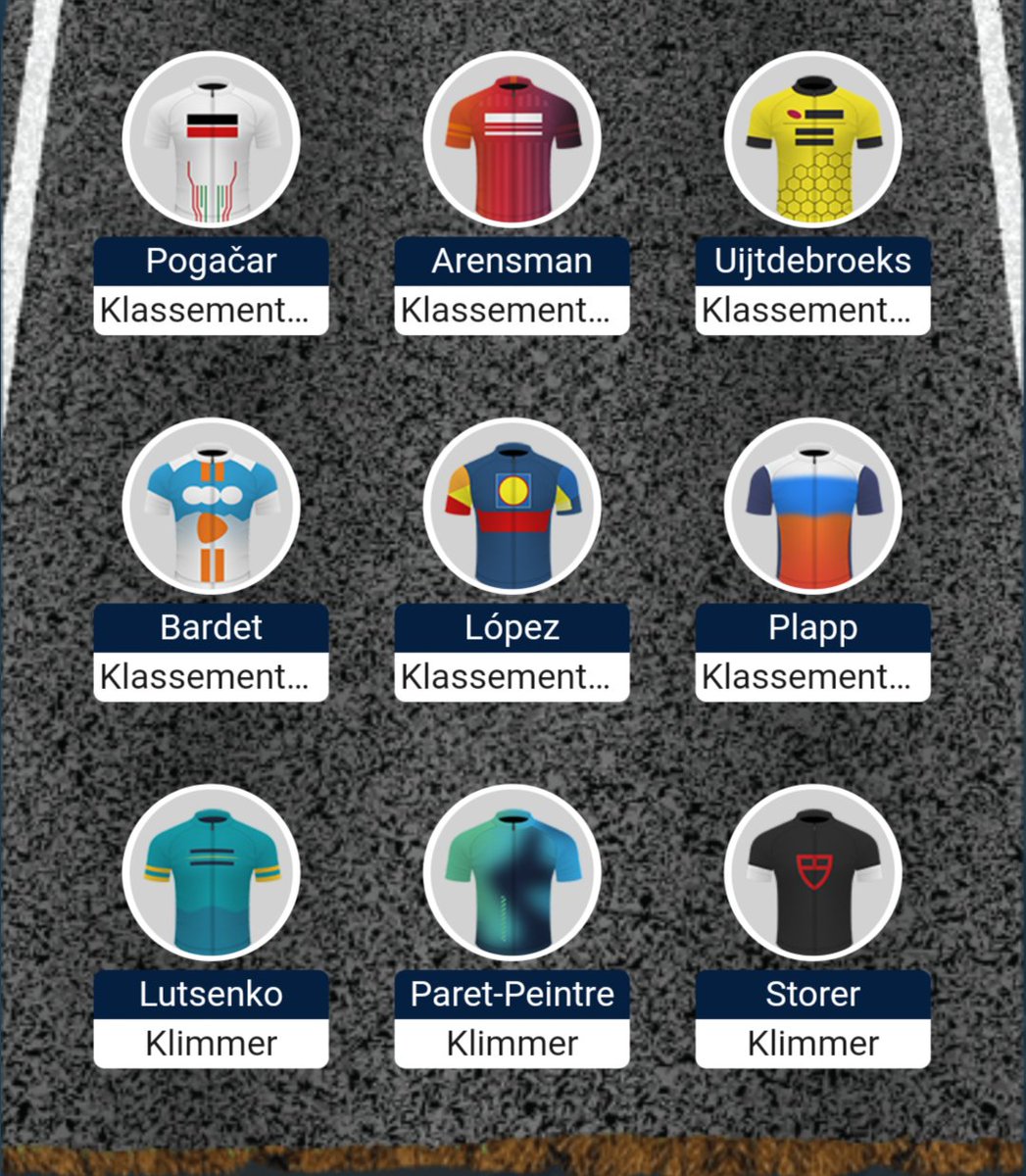 Wie maak.ik kopman vandaag? Gaat voor mij tussen Bardet, Lopez en Storer. Verstand zegt Bardet, gevoel Storer.
#scorito #GirodItalia #Giro2024