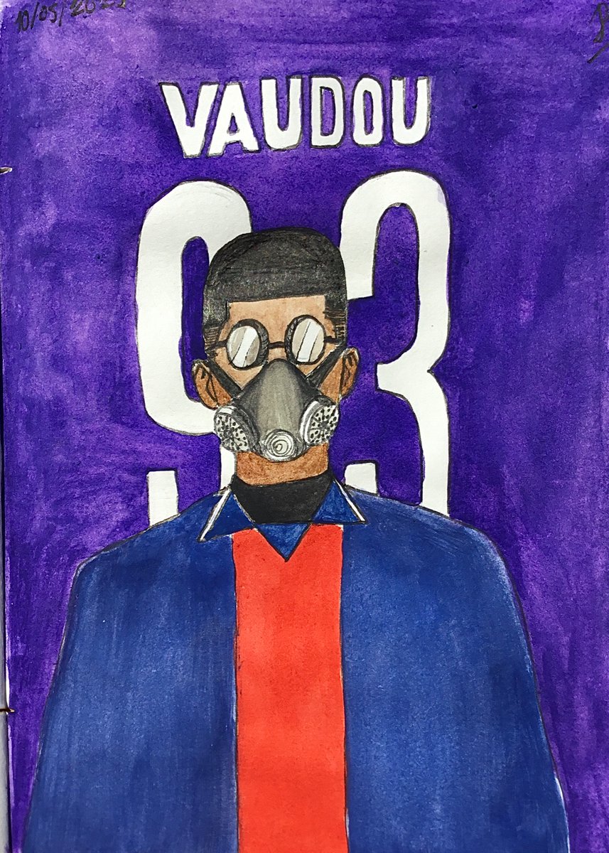 Illustration de 'Vaudou le super-héros du 93' de @goldenmoustache