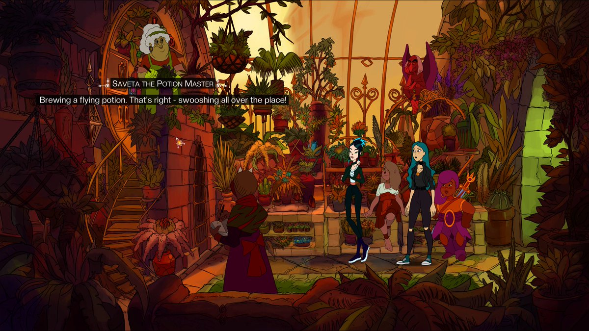 stuckinattic's tweet photo. Hi, we're Stuck In Attic, a 3 person studio from Transylvania Romania, and we're makig Near-Mage, an adventure game about studying Magick in Transylvania!
#screenshotsaturday https://t.co/VMGAVK1E1G