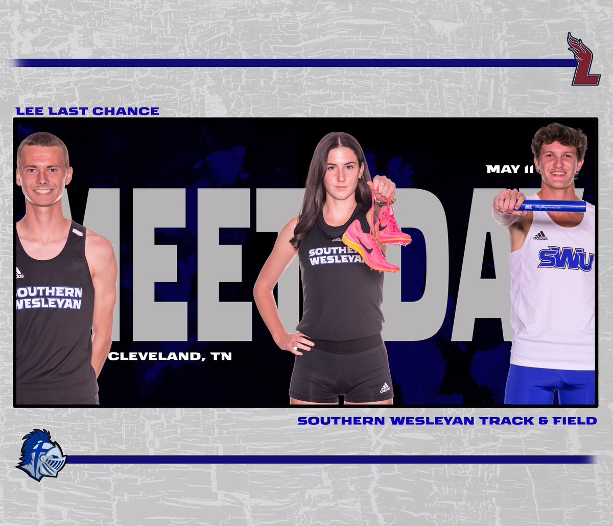 It’s MEET DAY! Ronan O’Neill, Abbey Frock and Ethan Marchman compete one last time this season as they travel to Cleveland, TN to run in the Lee Last Chance meet #teamswu #ncaad2 #conferencecarolinas