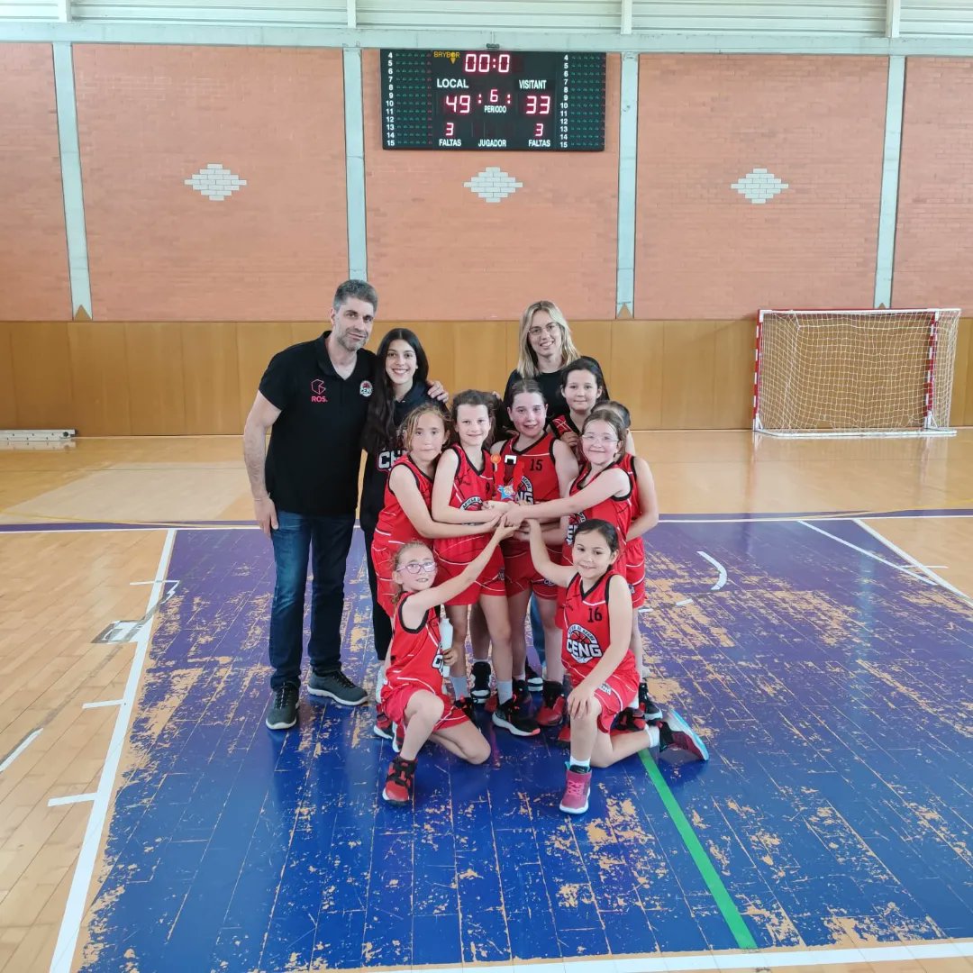 Avui iniciem a Ponts les finals territorials. Final CT U12 Premini Femení Nivell " C" . Enhorabona @cbtorrefarrera
TORREFARRERA 49 - CENG 33