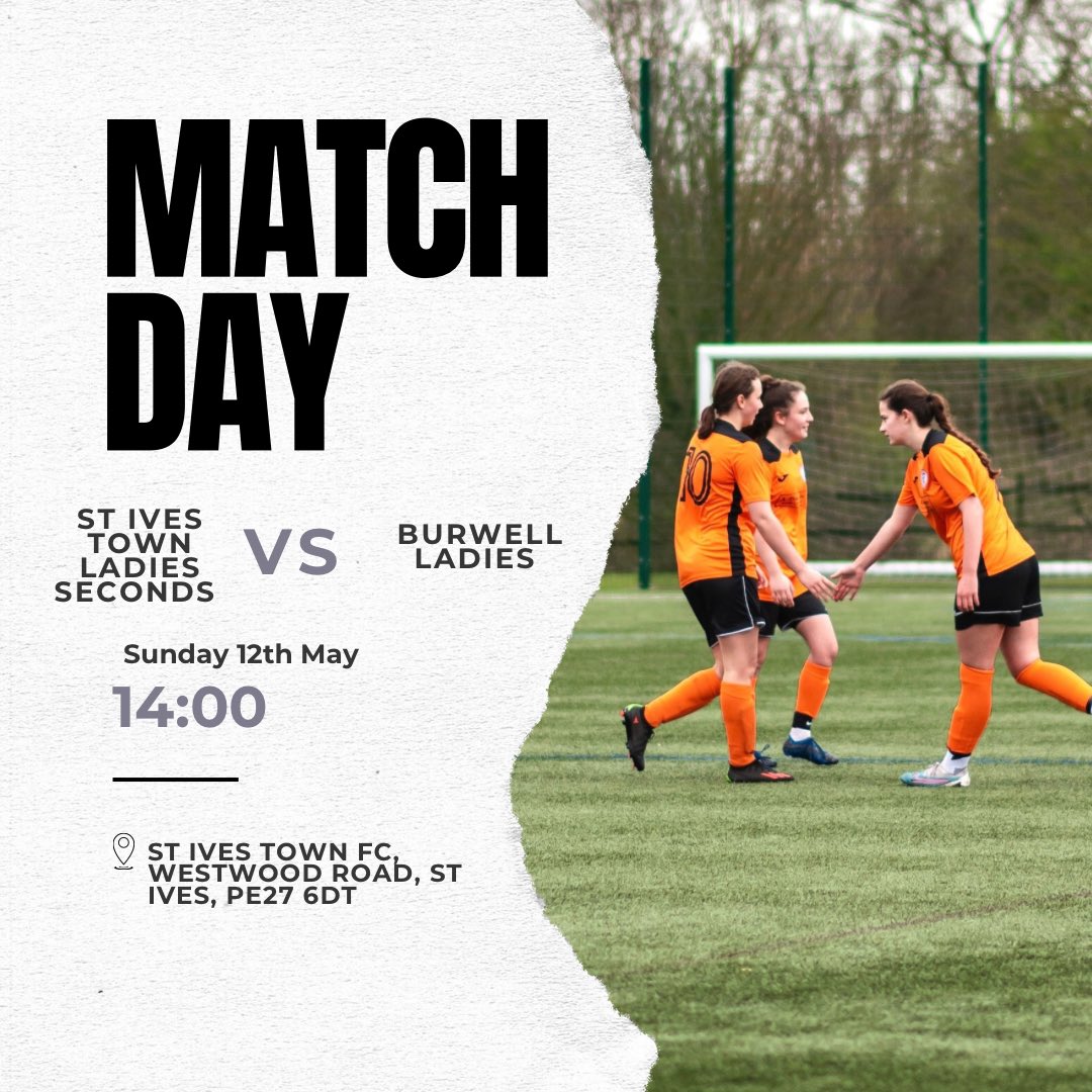 Ivesseconds's tweet image. The ladies have their finial league game of the season tomorrow against @BurwellLadiesFC . It was a tight game the last time the ladies met and we are aiming to finish the season on a high! 
The bar will be open so come down and support the ladies if you can🖤🤍