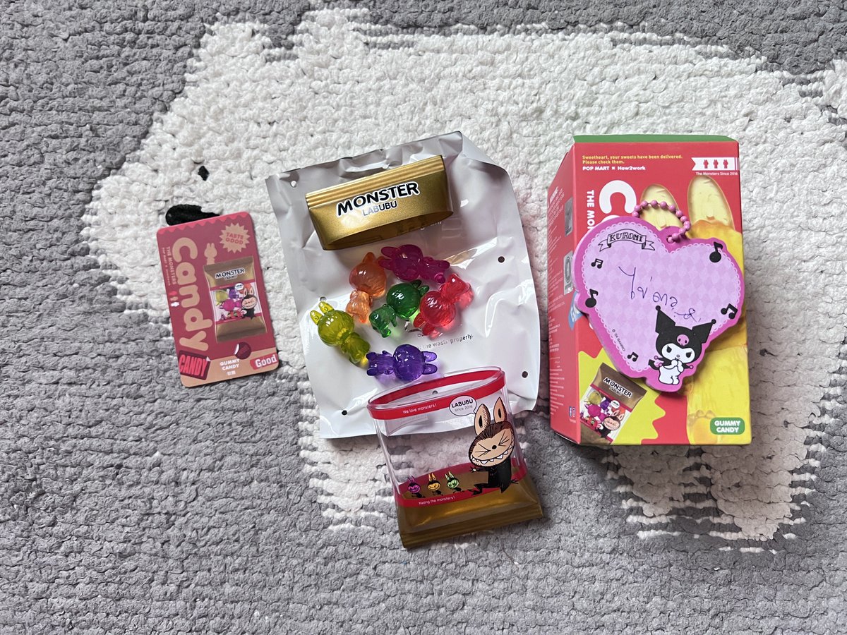 bearbelong's tweet photo. 💕พร้อมส่ง💕

The Monsters Candy Series🍬🍭 
*แกะแล้วไม่มีตำหนิตั้งโชว์เท่านั้น**

📮350.- รวมส่ง✅

สนใจสั่งซื้อหรือสอบถามเพิ่มเติม inbox ได้เลยค่า☺️💕
#ตลาดนัดกล่องสุ่ม #ตลาดนัดlabubu #ตลาดนัดarttoy #ตลาดนัดpopmart #ตลาดนัดของเล่น #labubu #ลาบูบู้ #ส่งต่อpopmart https://t.co/4BGvl7E3ik