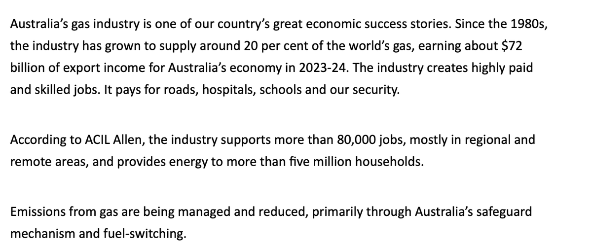 An excerpt from Madeleine King's Op Ed in The Oz. Where were the fact checkers? 

Her spin made it sound like Australians get $72 bn when in fact we get only $2.4bn from PRRT revenue. 

And 80,000 jobs...seriously?

#auspol #Stopfossilfuels