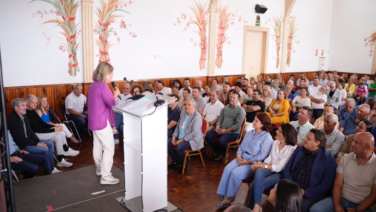 🏴󠁧󠁢󠁳󠁣󠁴󠁿🇪🇺.@anioramas: “Con @CarlosislaUE encabezando nuestra lista, vamos a conseguir más aún Europa a Canarias, porque Europa parece lejana, pero la necesitamos para los aspectos cotidianos del día a día” #SanMiguelEsEuropa