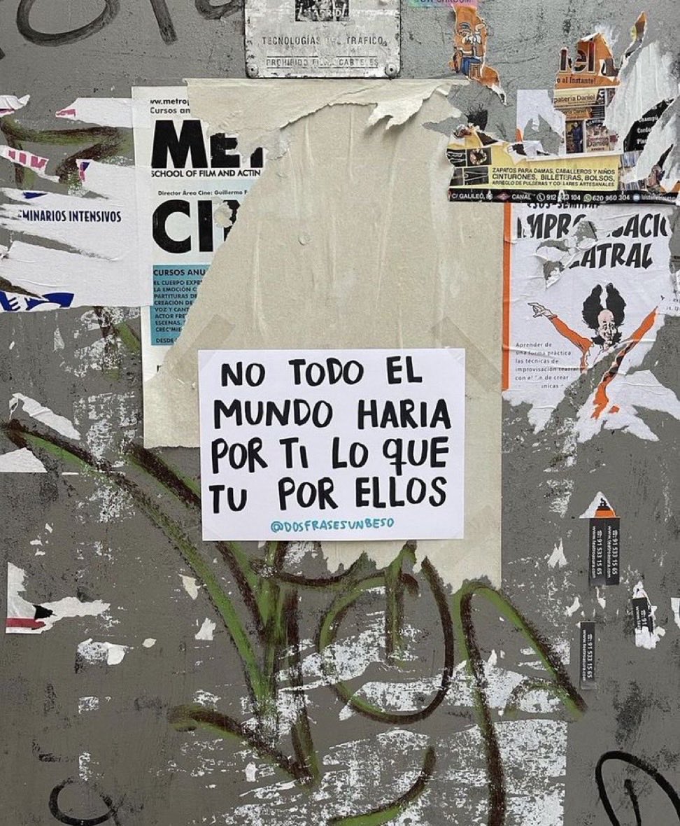 no esperéis nada de nadie