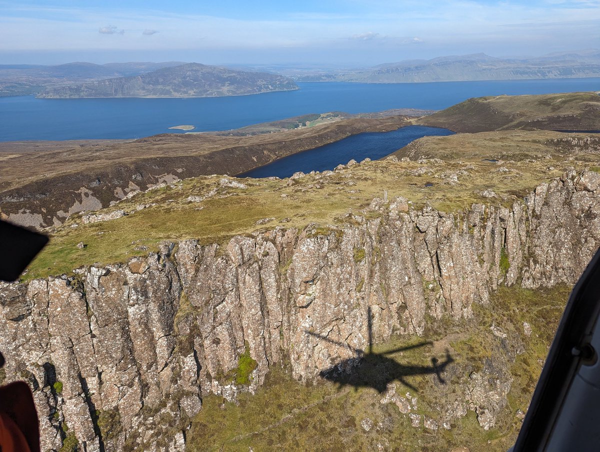 Shadows on Raasay this morning, stunning day out west. #Raasay #WestCoast #R151