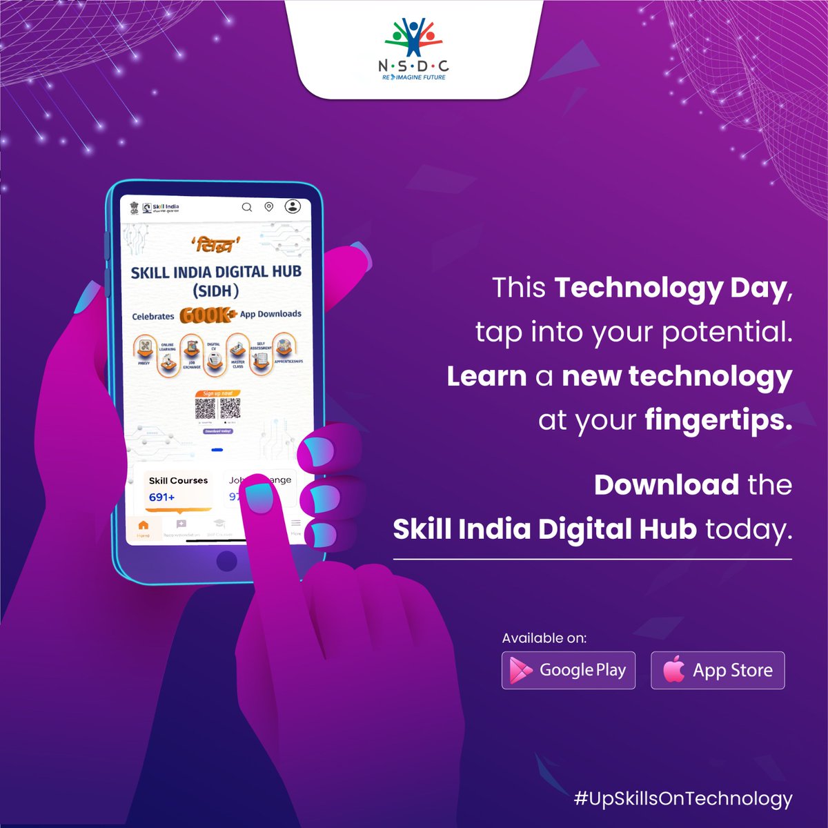 Let's kickstart this journey with something epic—how about diving into the @SkillIndDigital app? Think of it as your personal mentor, guiding you through the exciting world of technology and innovation. Plus, who doesn't love levelling up their skills while chilling on the
