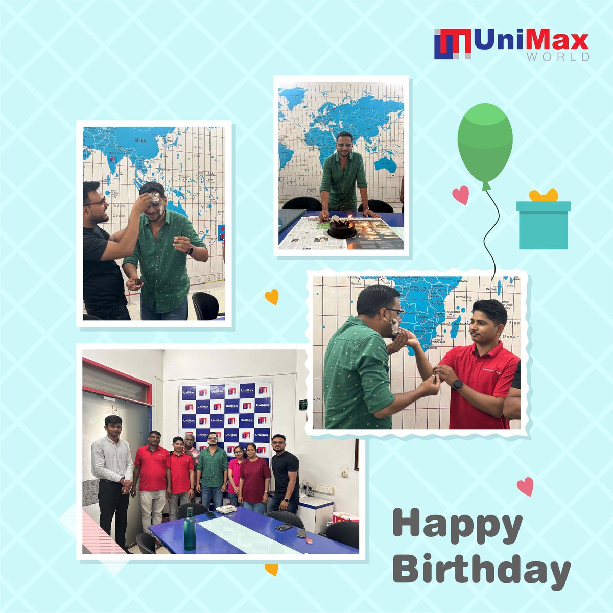 Happy Birthday to our phenomenal Sales Manager!  Here's to celebrating a dedicated employee who is an integral part of UniMax World family.

#UnimaxWorld #HappyBirthday #PhenomenalSalesManager  #DedicatedEmployee #CelebratingTogether #TeamAppreciation #BirthdayWishes