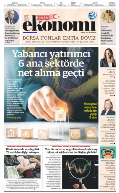 SERAPSRMEL's tweet photo. Bugünkü Ekonomi gazetesindeki yazım... "Ek sıkılaştırmalar borsadaki trendi yorabilir!"
https://t.co/r4Sjl7DJcr https://t.co/vxPR4lXkjn
