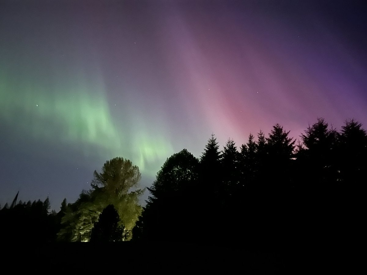 Nature’s Spectacle #AuroraBorealis #NorthernLights #Vancouver #BritishColumbia