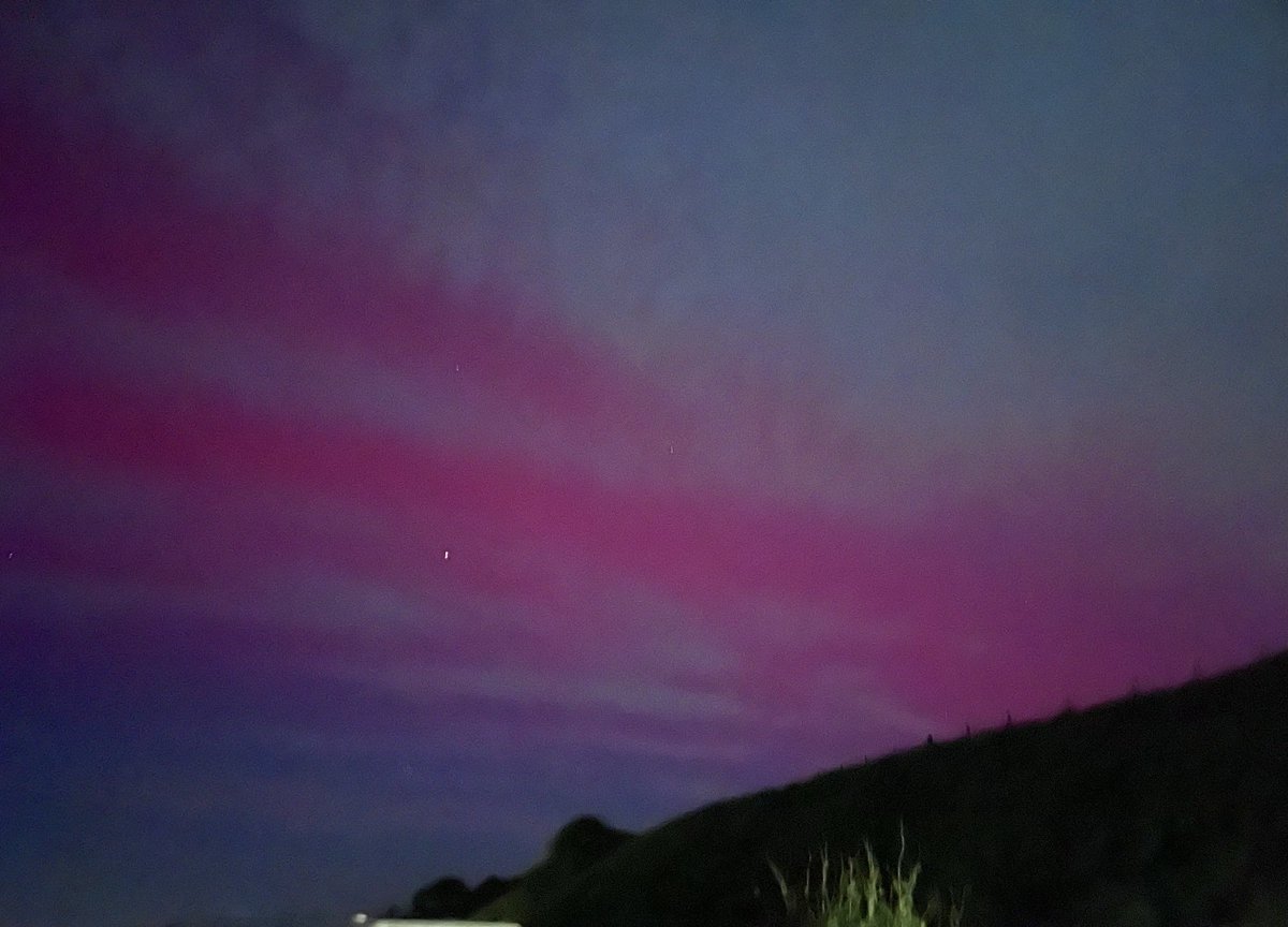 Amazing aurora borealis last night - never seen anything like it before 🎉 #Outdoors #Nature #LivingMyBestLife
