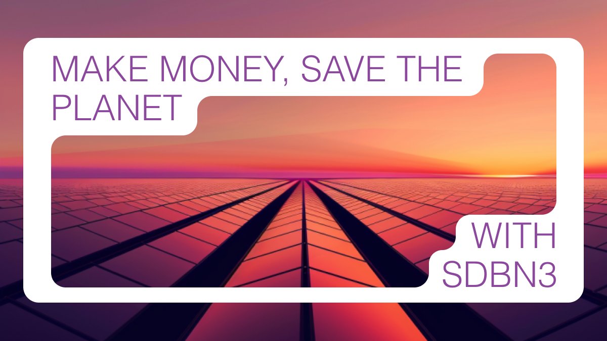🌞 Make money, save the planet with SDBN3 💰🌱
Why invest?
✨Secure returns backed by solar energy.
⚡Contribute to clean energy and combat climate change.
Don't miss out! Visit our website and start making a difference with SDBN3 tokens today.☀️🌍  #SDBN3 #CleanEnergy
