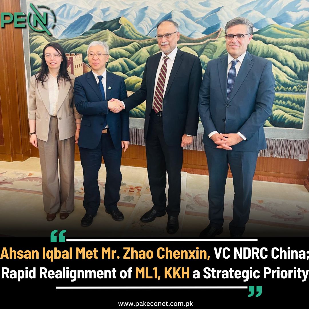 🇵🇰🇨🇳 Pakistan & China have agreed to accelerate implementation of projects under CPEC in different sectors. The understanding was reached during meeting of Minister for #Planning & #Development Ahsan Iqbal with Vice Chairman #National Development & Reform Commission of China Zhao…