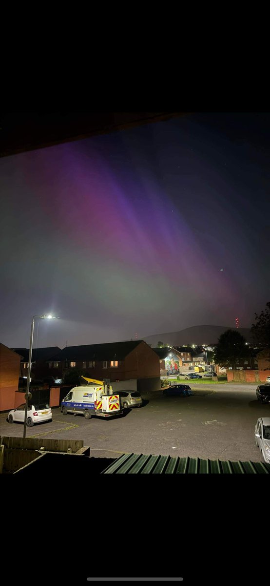 It's been some week in Ardoyne.. Irish cup, mini heatwave and the northern lights.....