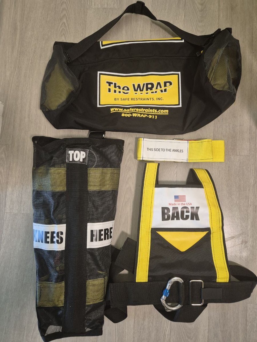 Handcuffs_Fr's tweet photo. The WRAP from Safe Restraints. https://t.co/8SfHStKHLE