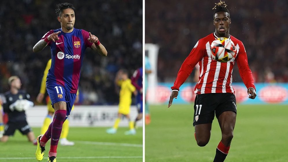 ☎️ El Barça quiere vender a Raphinha para fichar a Nico Williams.

[Vía <a href="/sport/">Diario SPORT</a> ]