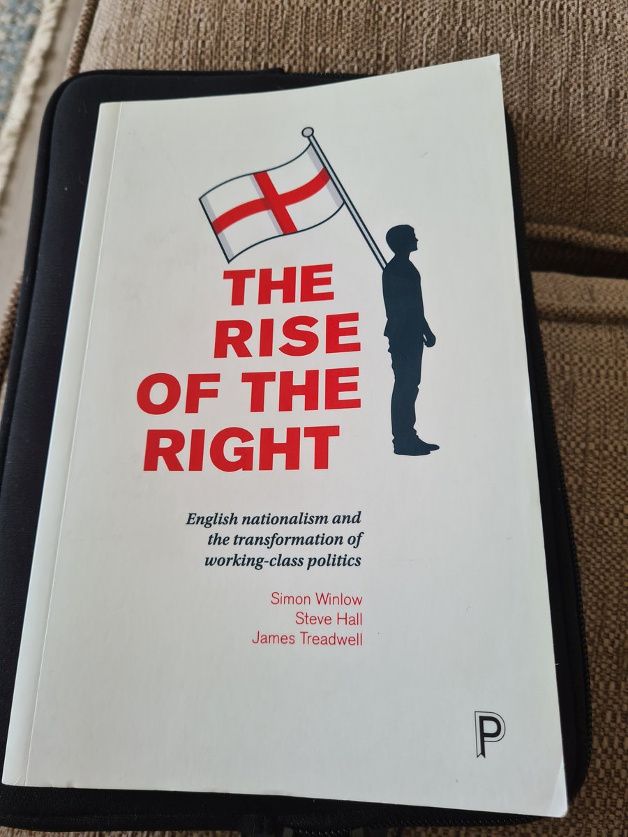 Just finished The Rise of the Right by @ProfHall1955 @winlow_s @James_Treadwell . It's not recent (2015 mainly) but it's 100% relevant. Well argued, informative and well written. I thought I'd read it before The Death of the Left and glad I did. Recommended reading.