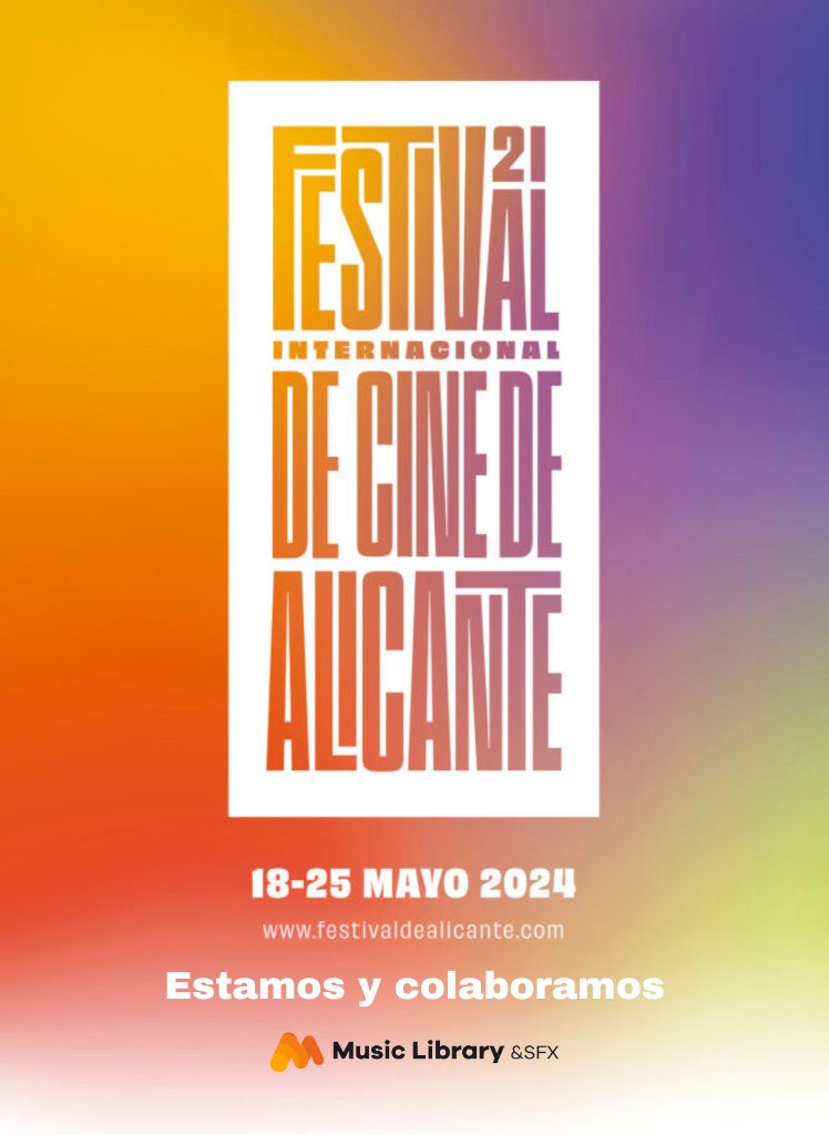 Del 18 al 25 de Mayo se celebra el 21 @FestivalCineALC. Colaboramos y, encuadrada dentro de la 6ª edición del #Laboratorio de Propuestas y Presentación de Proyectos de #Ficción, ofrecemos la charla 'La #musica es clave' 20 mayo 13:00H ENTRADA LIBRE n9.cl/24tpk