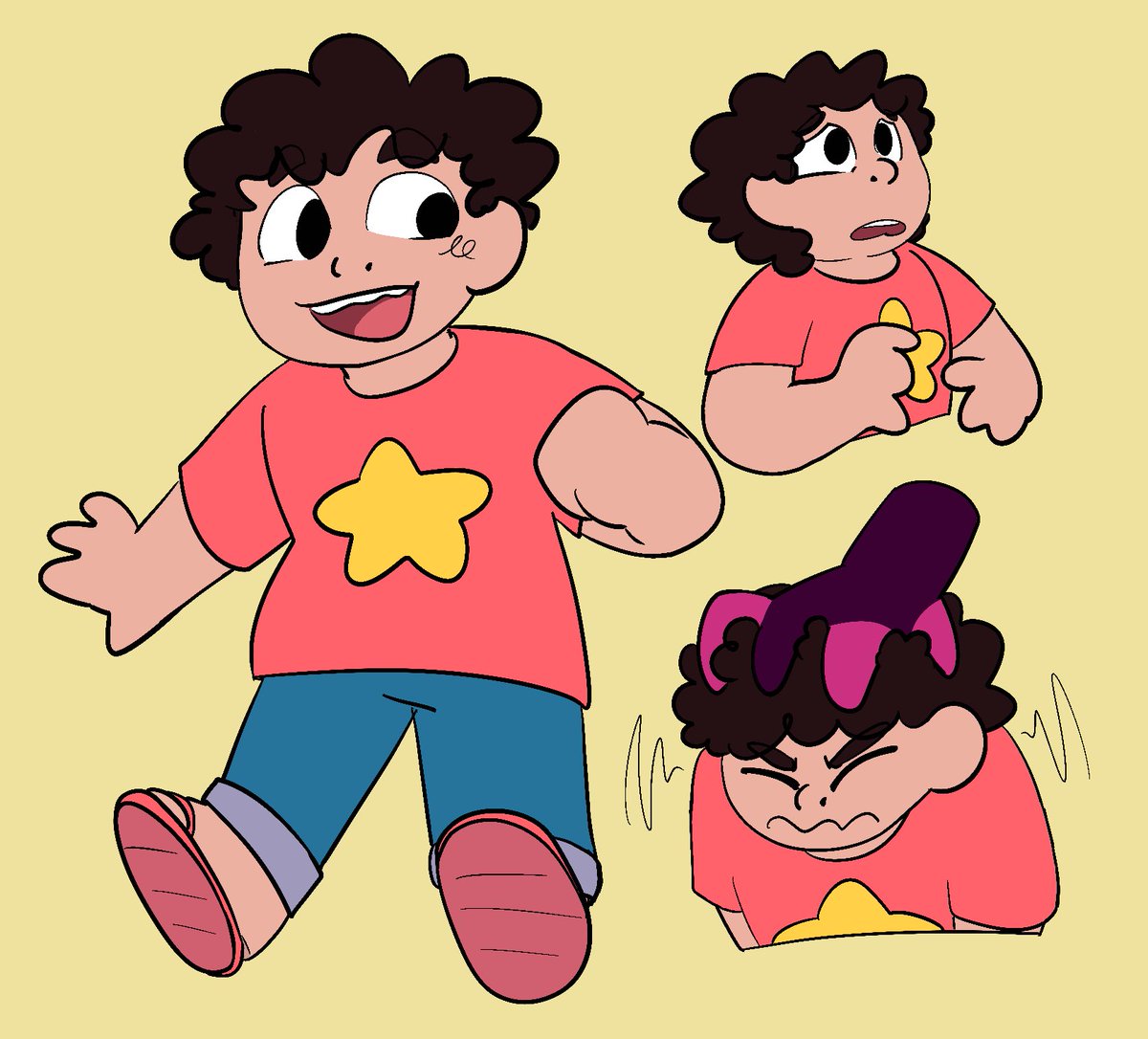 TreeTrunk737464's tweet photo. For a so called Steven Universe fan I do not draw much Steven Universe. Shame on me, fake fan alert. https://t.co/gZl4MdO38S