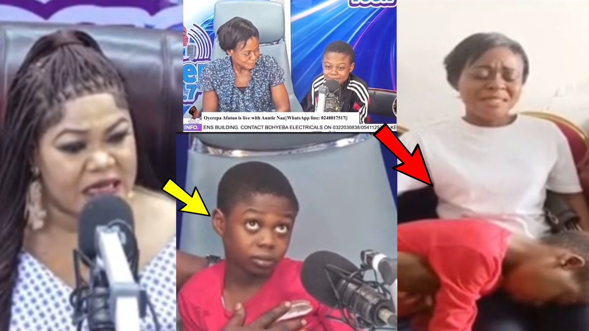 simondeshiny's tweet photo. Oyerepa afutuo: Auntie Naa raise ghc2 billion for 11yr boy with hole in heart
Full story/video ⬇️⬇️⬇️⬇️⬇️
https://t.co/5I80zvDD0Q

Yaa Pono Davido Lyrical Joe Messi and Ronaldo Manifest Auntie Ama Kwame Dela Sarkodie https://t.co/I9FAMM5sxJ