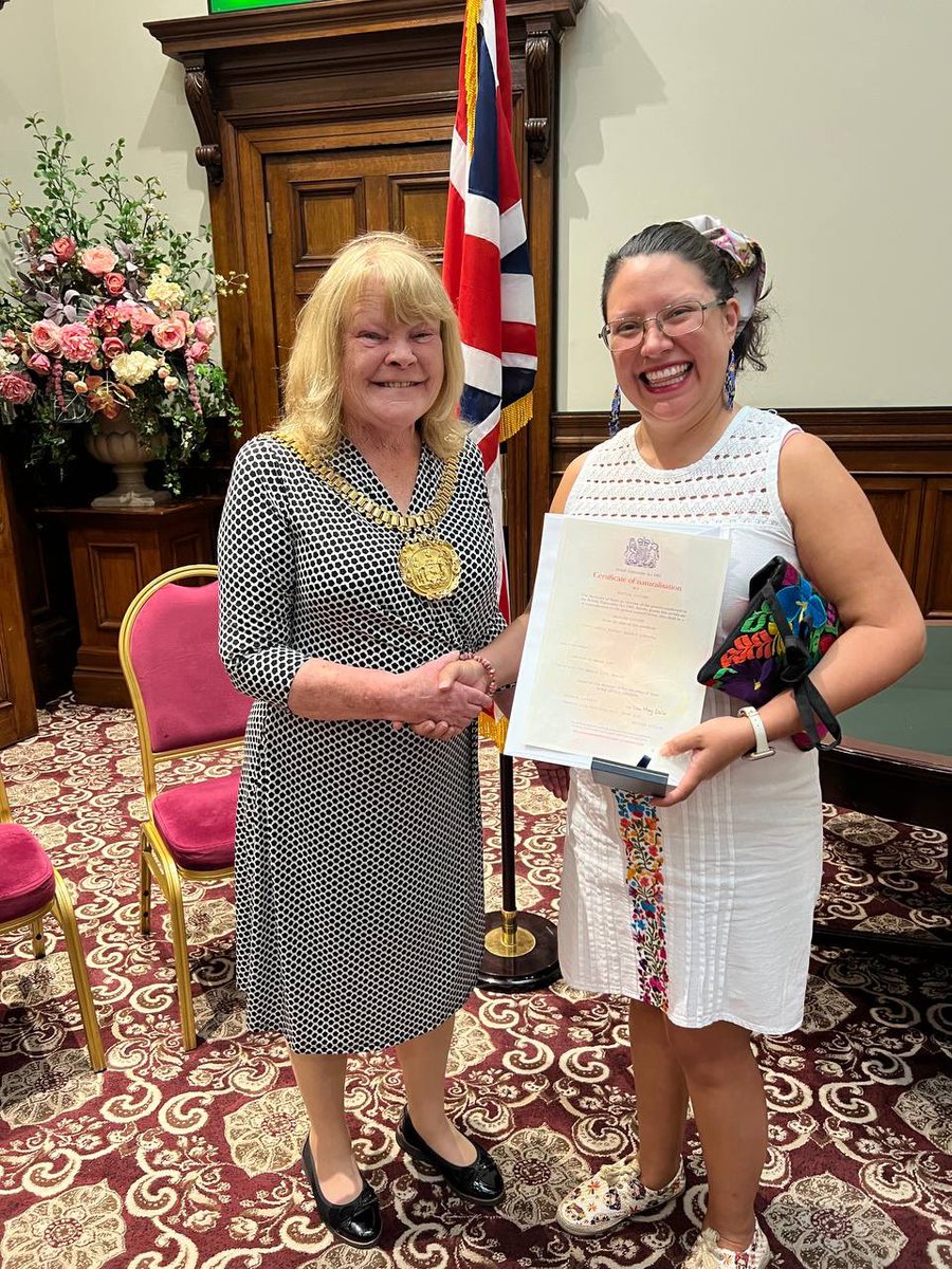I’ve just gone and done it! 
Today I attended <a href="/SGHLpool/">St George's Hall</a> where my Ceremony took place 
Proud to finally have my second citizenship 🇬🇧
#MexScouse #Liverpool