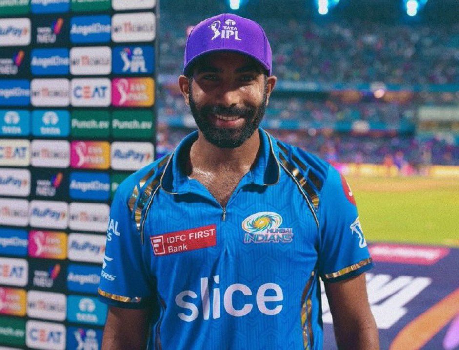 Goat Jasprit Bumrah will definitely play tonight. We are coming for the Purple Cap. #KKRvMI