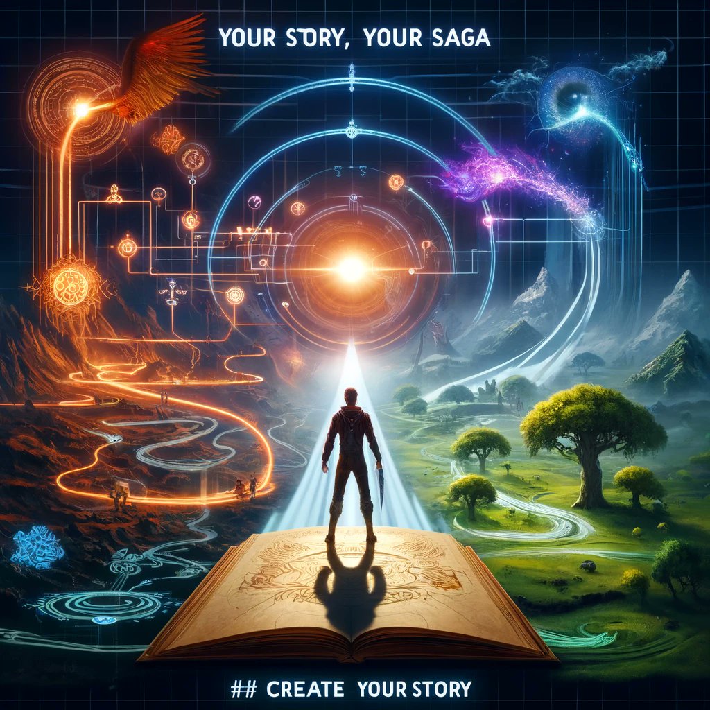 📖 Your story, your saga. #EquatherWorlds offers evolving storylines that respond to your gameplay. Create your legacy!

#CreateYourStory