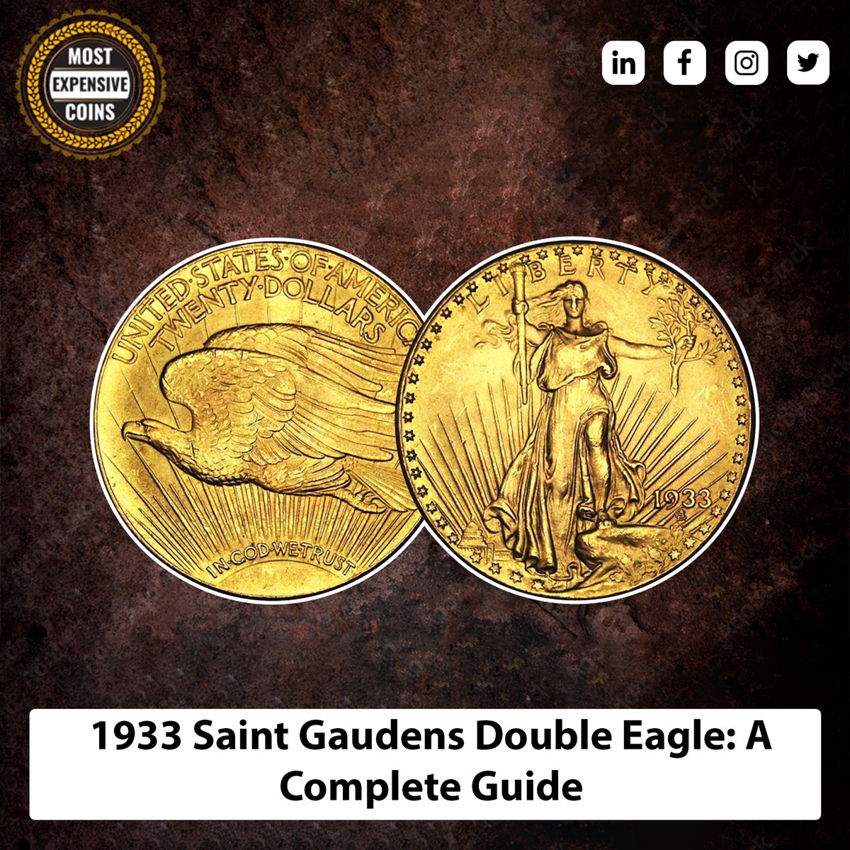 Dive into history with our comprehensive guide to the 1933 Saint Gaudens Double Eagle! 🦅💰 Explore the fascinating story behind one of the rarest and most sought-after coins in numismatic history. #SaintGaudensDoubleEagle #NumismaticHistory #CollectorGems