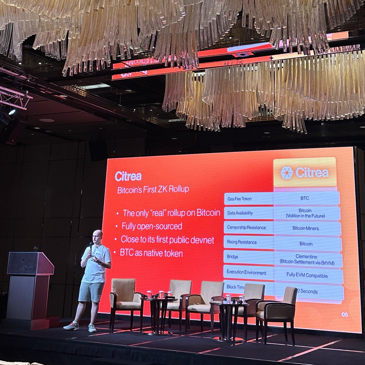 zkywallet's tweet photo. Great keynotes and panels today at #ScalingBitcoinTogether 2024 HK 🟧

We had the opportunity to meet irl with the @citrea_xyz and @ParticleNtwrk 
 teams to discuss potential partnerships!! 👀 🌌

#HongKong #Bitcoin #BitcoinAsia https://t.co/AFq0SqJZCr