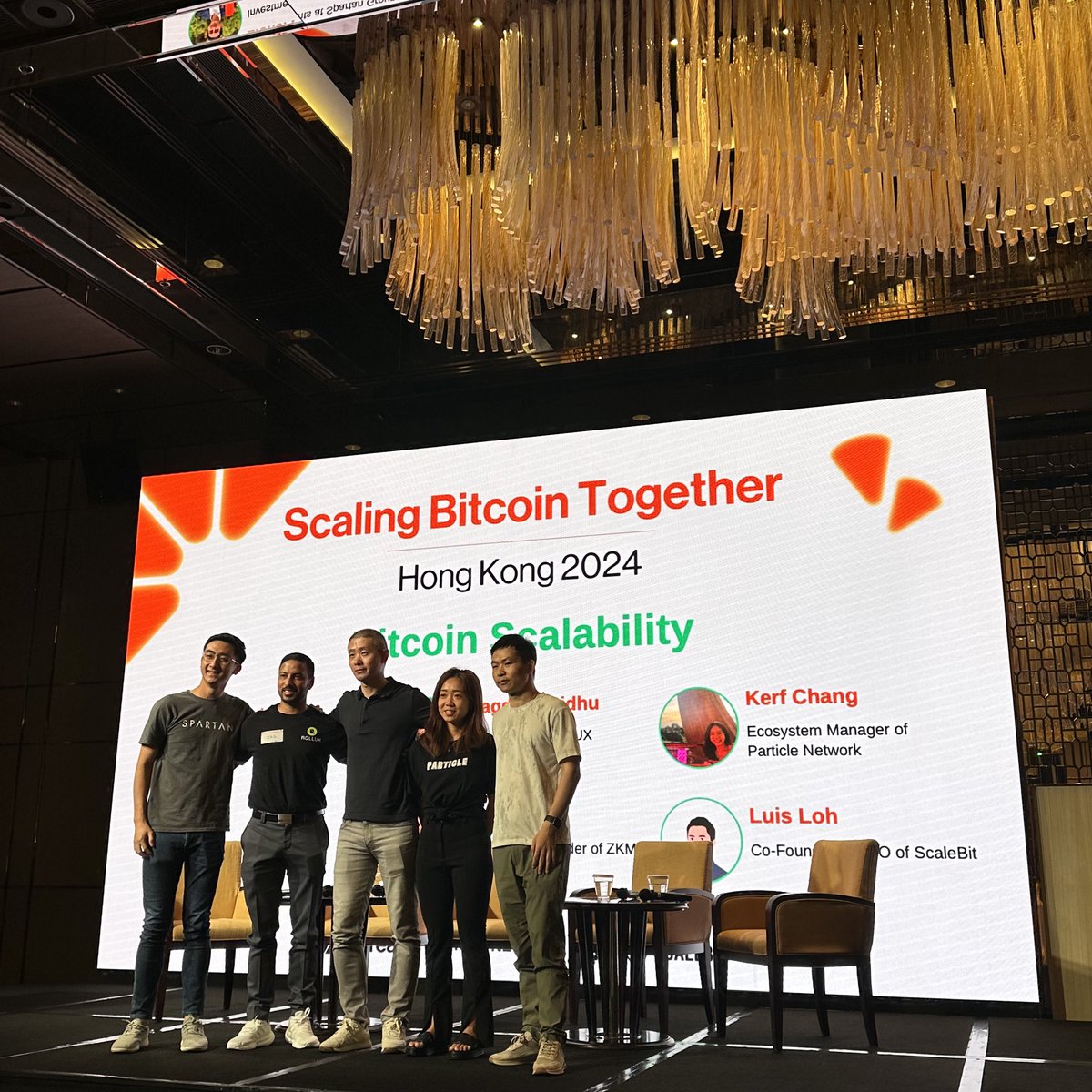 zkywallet's tweet photo. Great keynotes and panels today at #ScalingBitcoinTogether 2024 HK 🟧

We had the opportunity to meet irl with the @citrea_xyz and @ParticleNtwrk 
 teams to discuss potential partnerships!! 👀 🌌

#HongKong #Bitcoin #BitcoinAsia https://t.co/AFq0SqJZCr