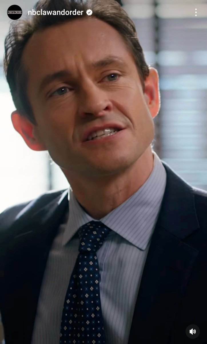 'Some people are just unfixable!' - Riley
'You might be right.' - Nolan
#HughDancy #LawAndOrder #NolanPrice