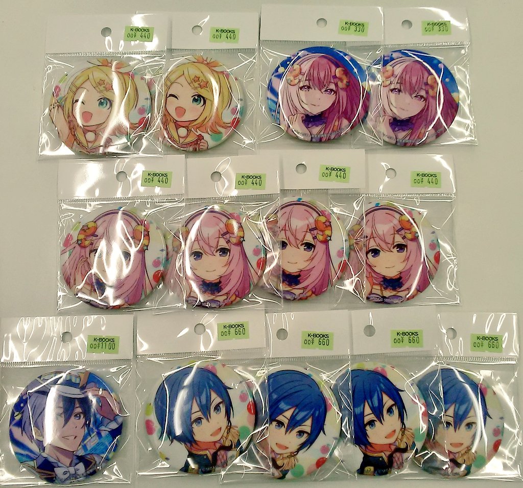 入荷情報】 プロジェクトセカイ コネクトライブ 缶バッジ リン ルカ